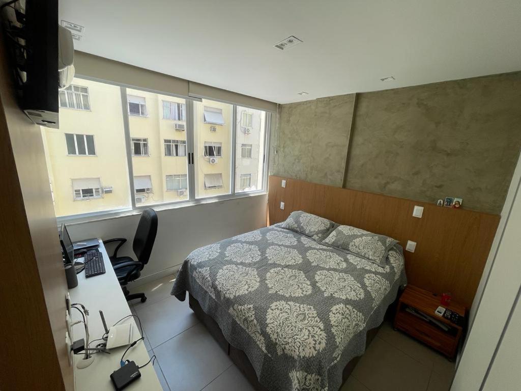 Апартаменти Lindo Apartamento Mobiliado, Uma Quadra Da Praia! Ріо-де-Жанейро Екстер'єр фото